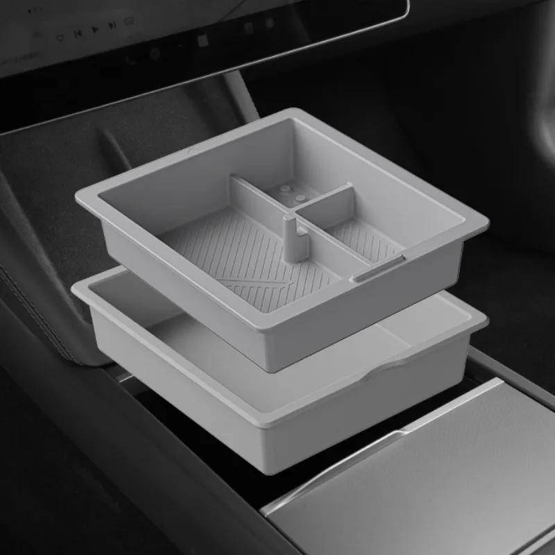 Model 3 Highland Center Console Silicone Storage Box-TESGOD