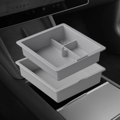Model 3 Highland Center Console Silicone Storage Box-TESGOD