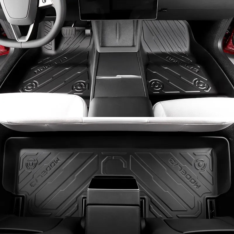 Model 3 Highland All-weather Cargo Liner and Floor Mat-TESGOD