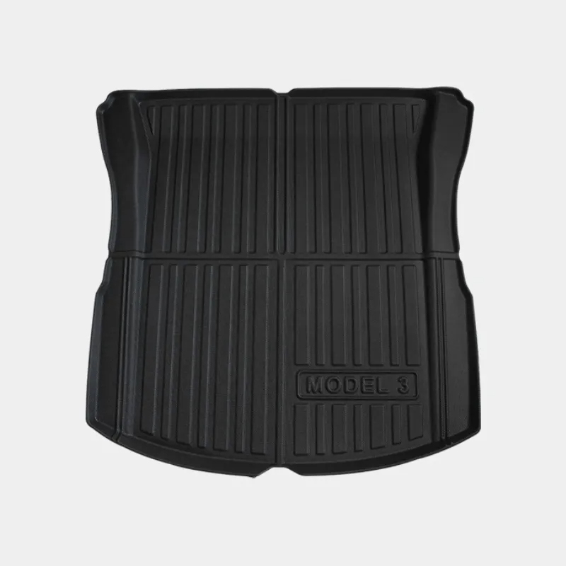 Model 3 highland（2024+）Frunk and Trunk All-Weather Cargo Floor Mat (3PCS)-TESGOD
