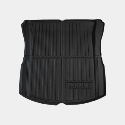 Model 3 highland（2024+）Frunk and Trunk All-Weather Cargo Floor Mat (3PCS)-TESGOD