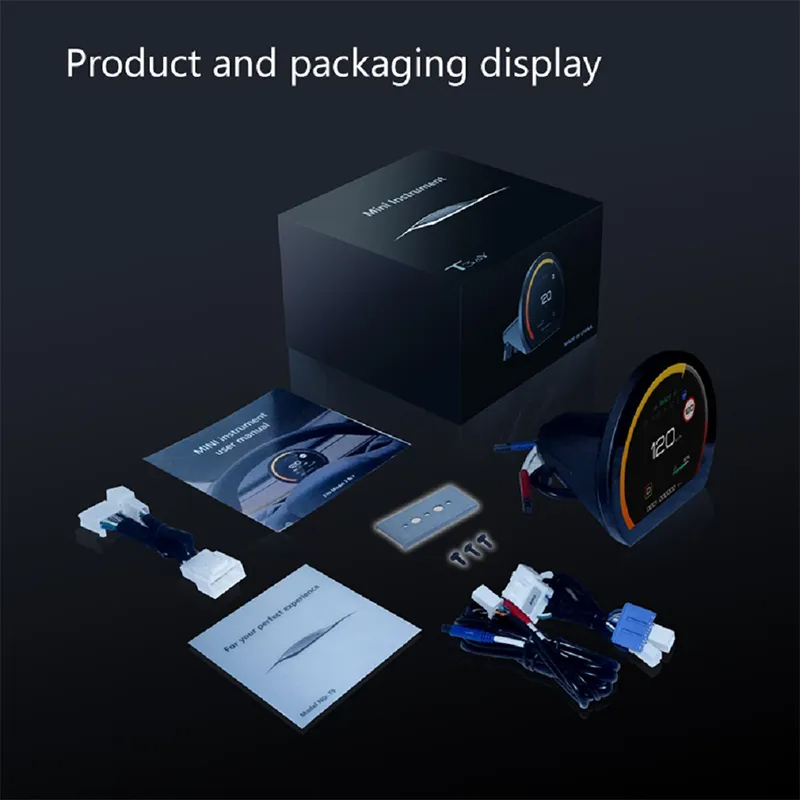 Model 3/Y 3.54’’ Switchback Mini Display Instrument Cluster-TESGOD