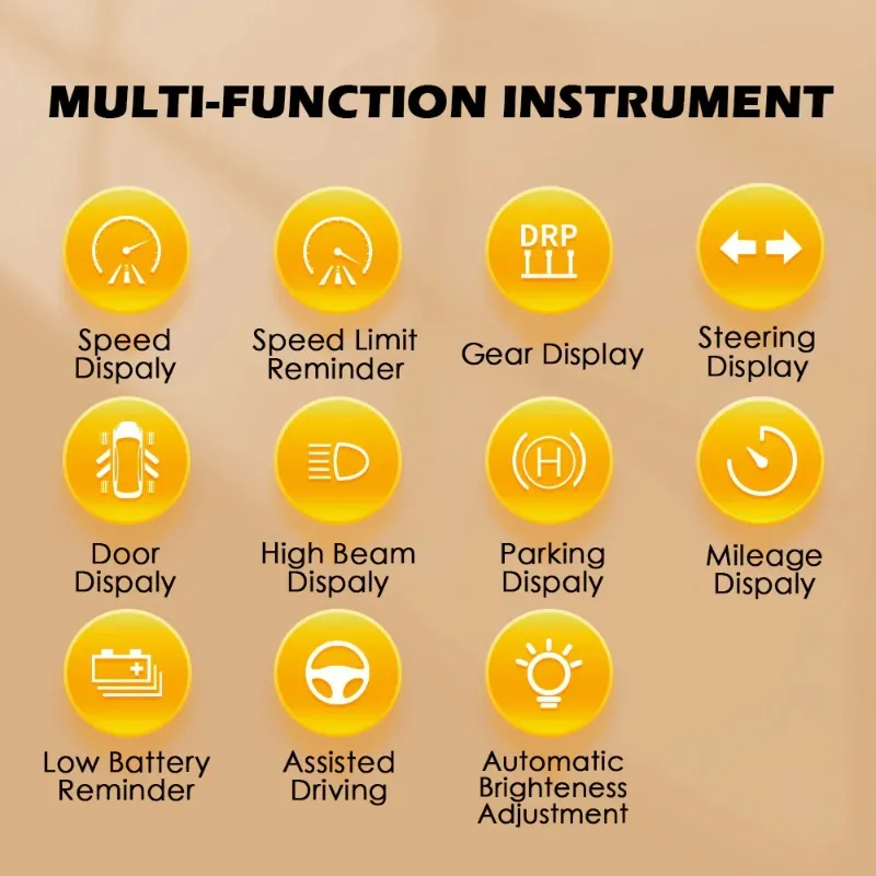 Model 3（2017-2023.10）/ Y（2020-2023） 3.9’’ Mini Dashboard Hidden HUD Head-Up Display-TESGOD