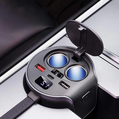 Model 3/Y（2022-2023） 65W Fast Charging HUB Docking Station-TESGOD