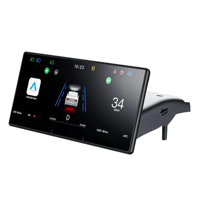 Compatible with Model Y (2017-2023) / Model 3 (2017-2024) F9 9-inch Touchscreen CarPlay/Android Auto Smart Dashboard-TESGOD
