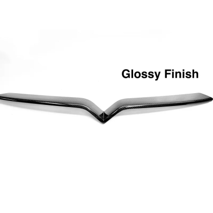 Model X Front End Inlay - Real Molded Carbon Fiber-TESGOD