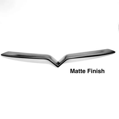 Model X Front End Inlay - Real Molded Carbon Fiber-TESGOD