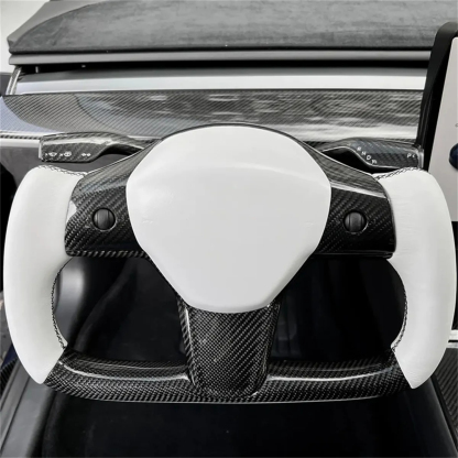 Mods to the Tesla Model 3 / Y Plaid Yoke Steering Wheel-TESGOD
