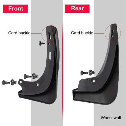 Mud Flaps for Tesla Model 3/Y (2017-2023)-TESGOD