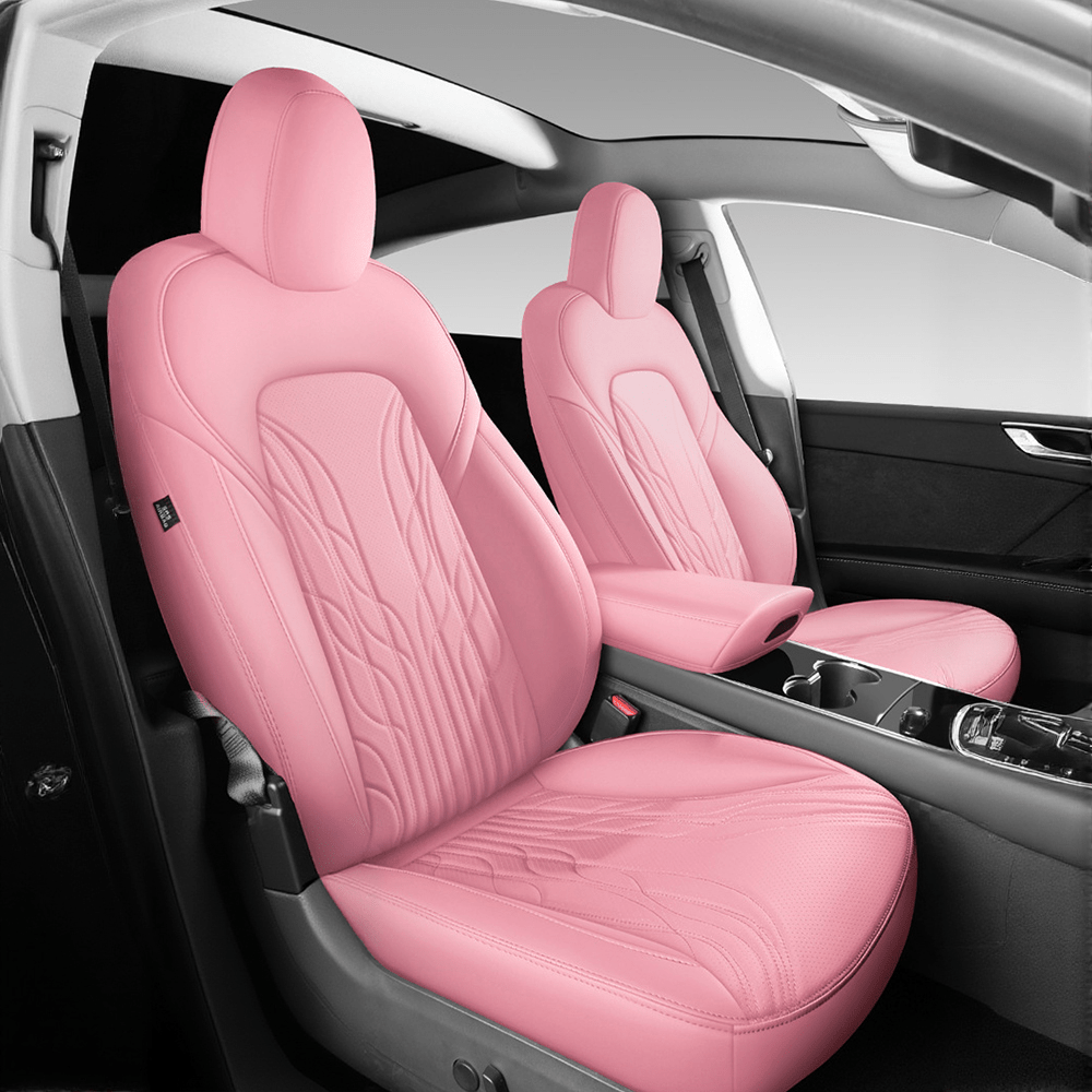 Nappa Leather Seat Covers for Model 3 Highland & Model Y Juniper