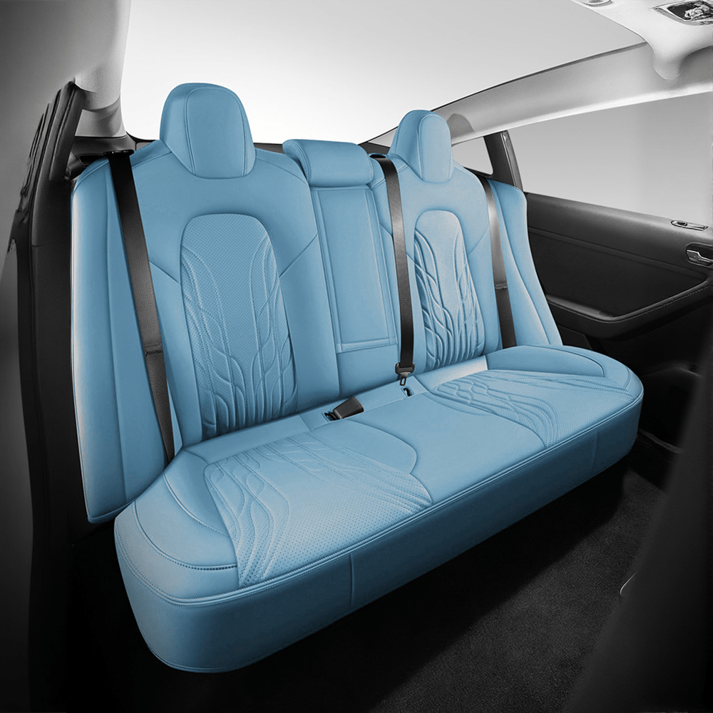 Nappa Leather Seat Covers for Model 3 Highland & Model Y Juniper