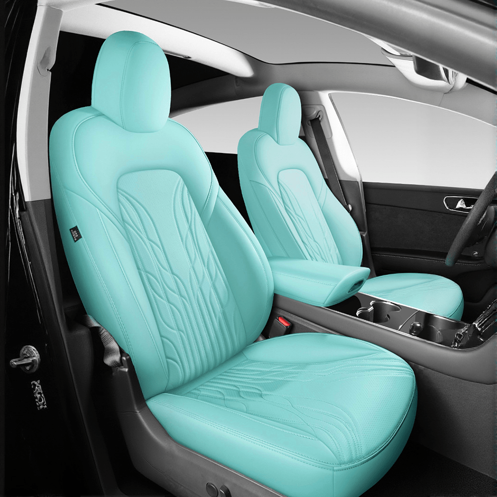 Nappa Leather Seat Covers for Model 3 Highland & Model Y Juniper