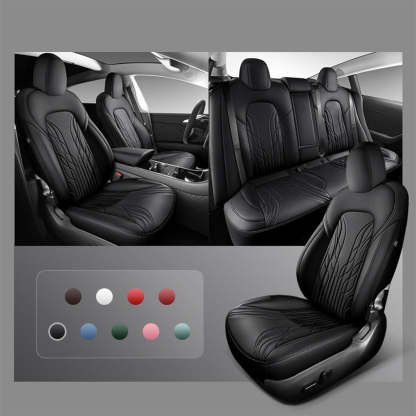 Nappa Leather Seat Covers for Model 3 Highland & Model Y Juniper