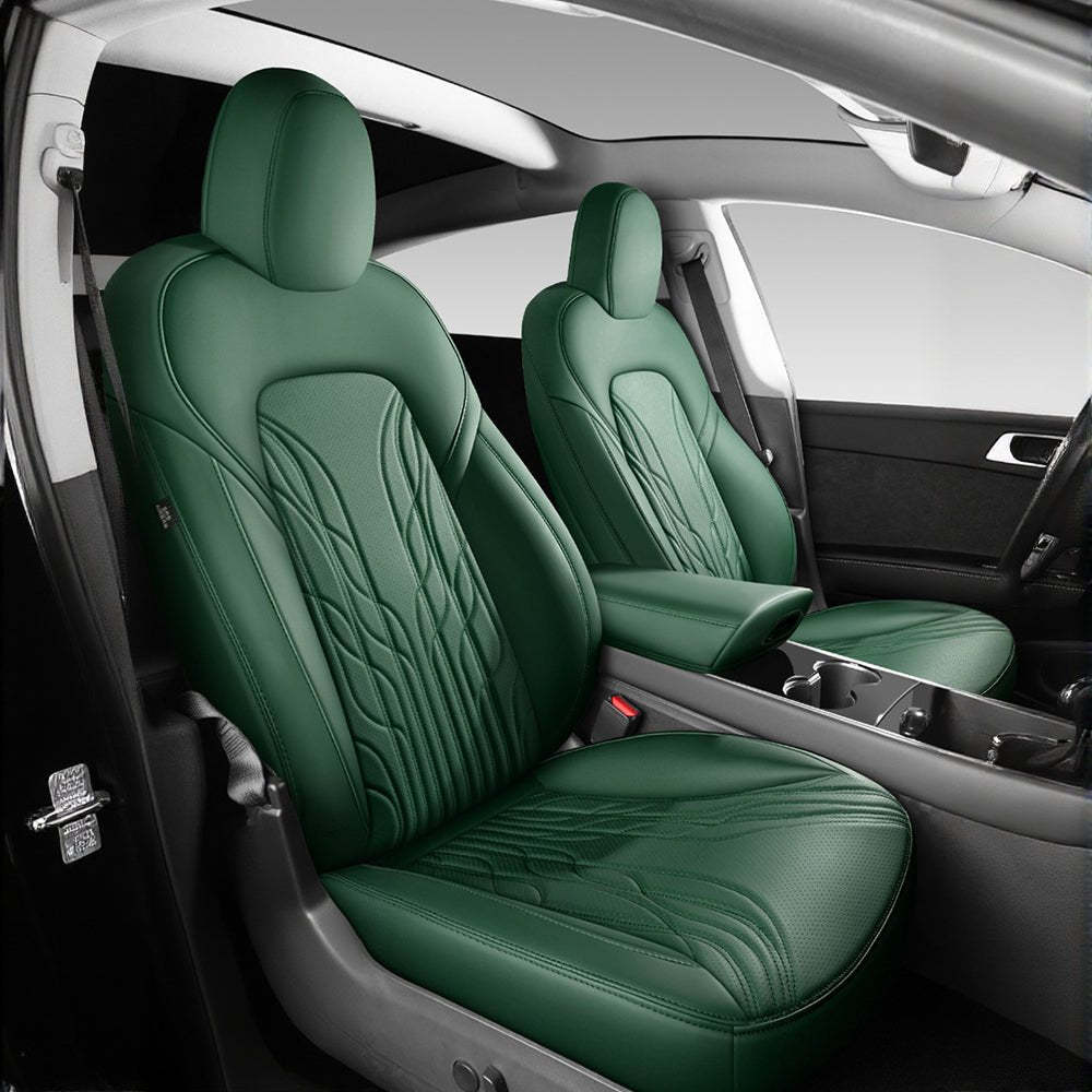 Nappa Leather Seat Covers for Model 3 Highland & Model Y Juniper
