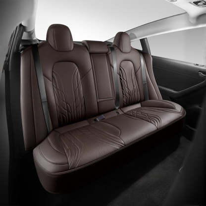 Nappa Leather Seat Covers for Model 3 Highland & Model Y Juniper