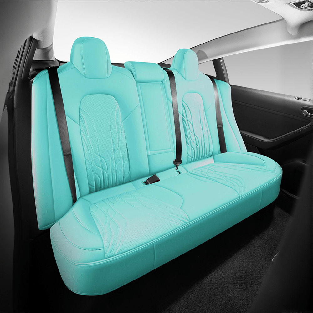 Nappa Leather Seat Covers for Model 3 Highland & Model Y Juniper