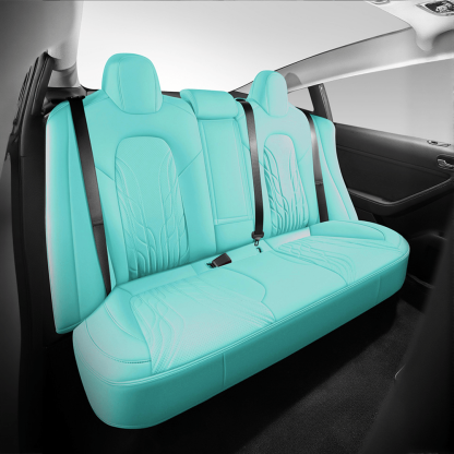Nappa Leather Seat Covers for Model 3 Highland & Model Y Juniper