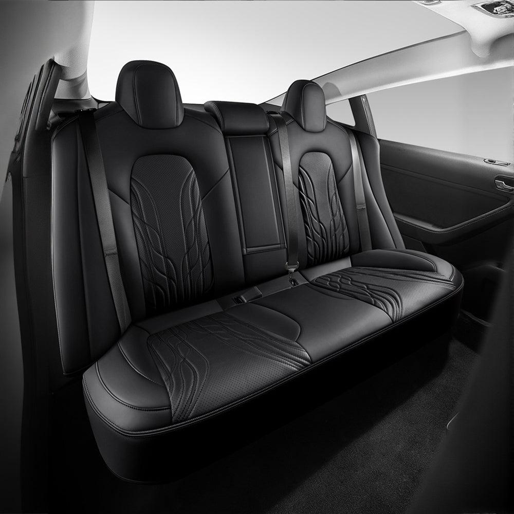 Nappa Leather Seat Covers for Model 3 Highland & Model Y Juniper