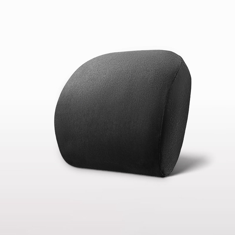Neck and Lumbar Support Pillow for Tesla Model 3/Y/X/S  | Premium Suede Memory Foam Headrest