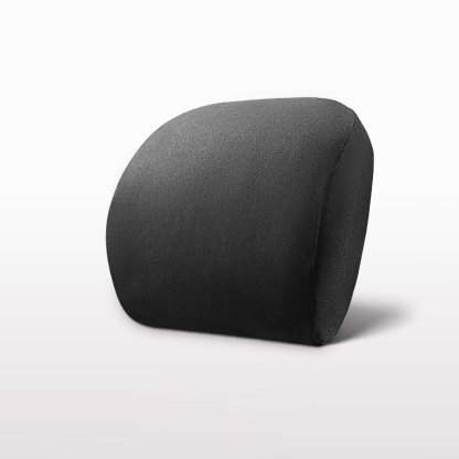 Neck and Lumbar Support Pillow for Tesla Model 3/Y/X/S  | Premium Suede Memory Foam Headrest