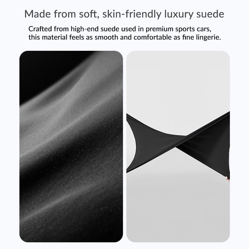 Neck and Lumbar Support Pillow for Tesla Model 3/Y/X/S  | Premium Suede Memory Foam Headrest