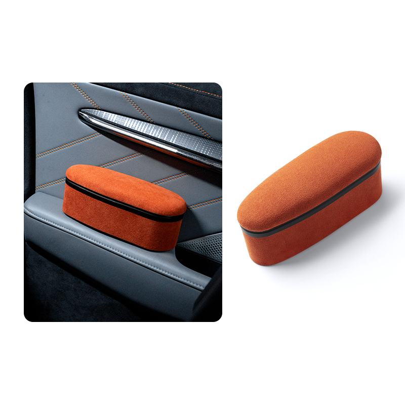 Alcantara Armrest Heightening Pad – Fits All Tesla Models