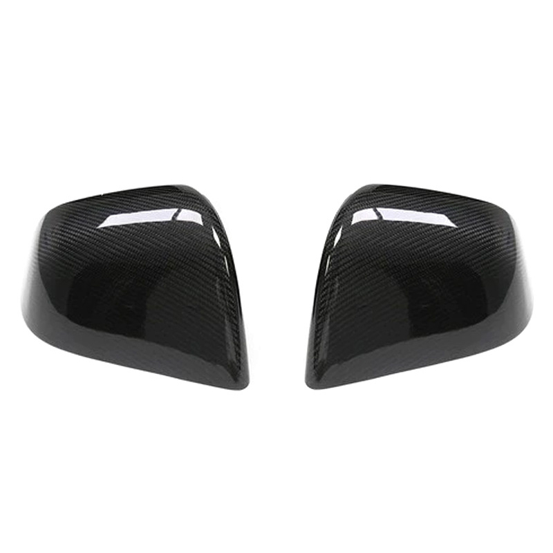 Carbon Fiber Side Mirror Covers (1 Pair) for Tesla Model 3 (2017-2023.10) / Model Y (2020-2024)-TESGOD