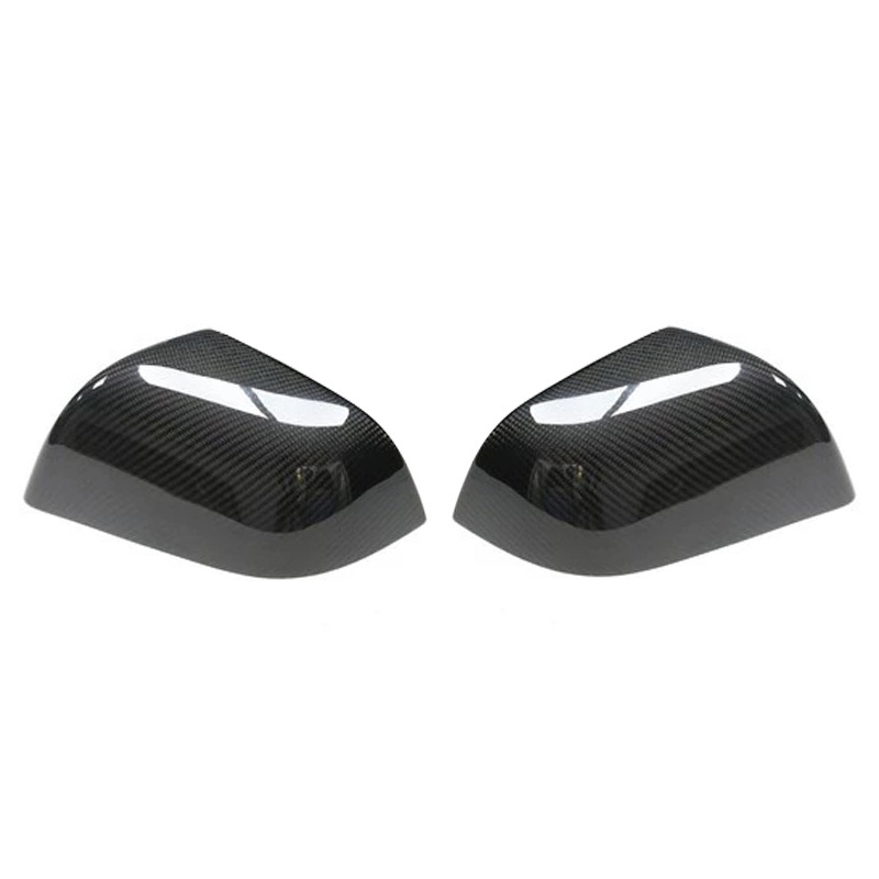 Carbon Fiber Side Mirror Covers (1 Pair) for Tesla Model 3 (2017-2023.10) / Model Y (2020-2024)-TESGOD