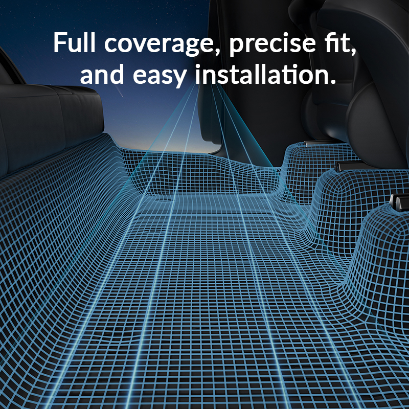 360° Full Coverage TPE Floor Mats for Tesla Model Y -TESGOD