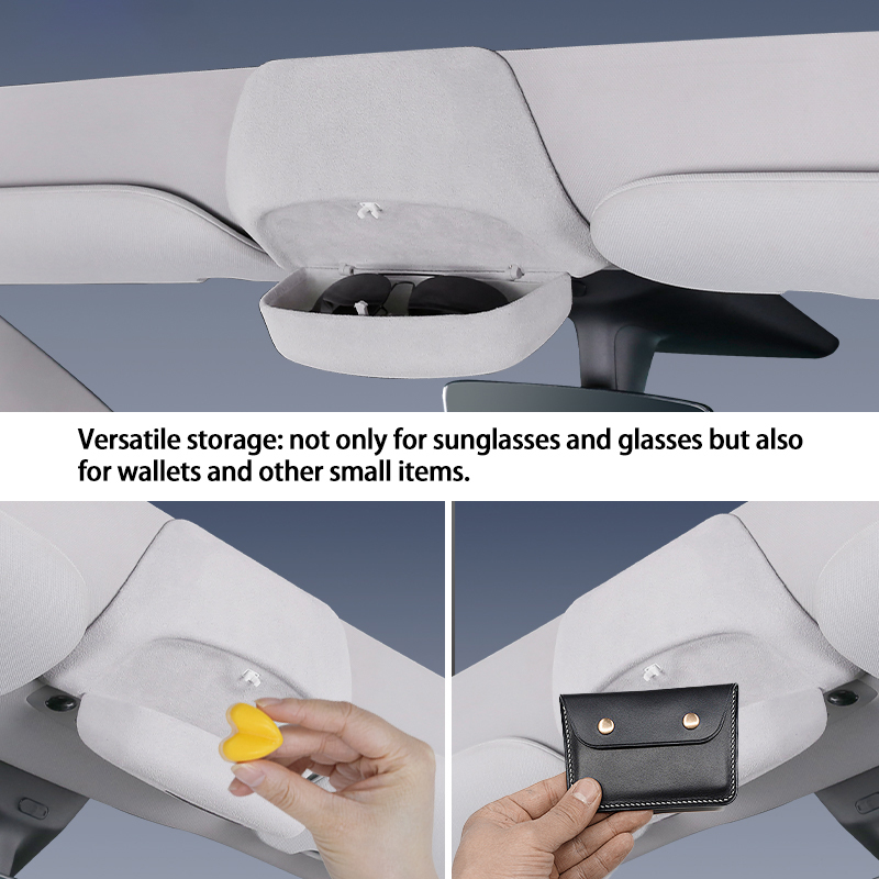 Tesla Sunglass Holder for Model 3/Y – Easy Installation-TESGOD