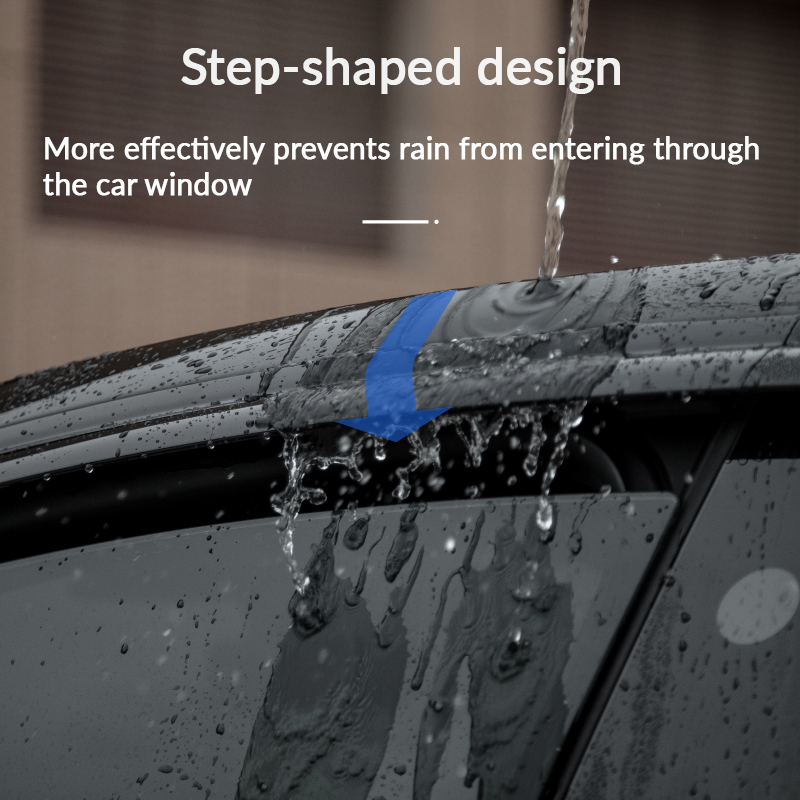 Window Rain Cover 4pcs for Tesla Model 3/Y-TESGOD