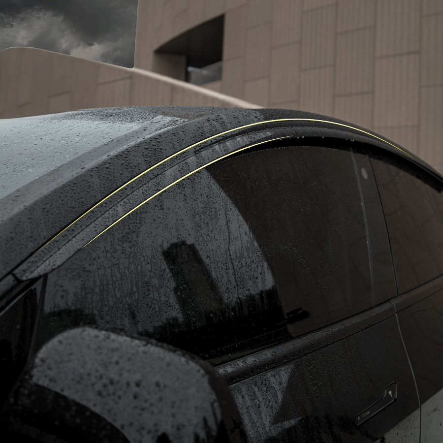 Window Rain Cover 4pcs for Tesla Model 3/Y-TESGOD