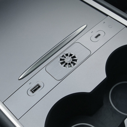 USB Hub Docking Station with Aromatherapy for Tesla Model 3/Y (2021-2023.10 / 2020-ON) – Fast Charging & Integrated Scent Diffuser-TESGOD