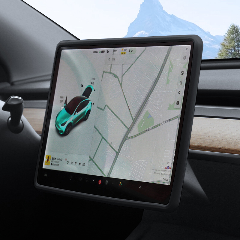 Tesla Model Y/3 Screen Protector Silicone Case-TESGOD