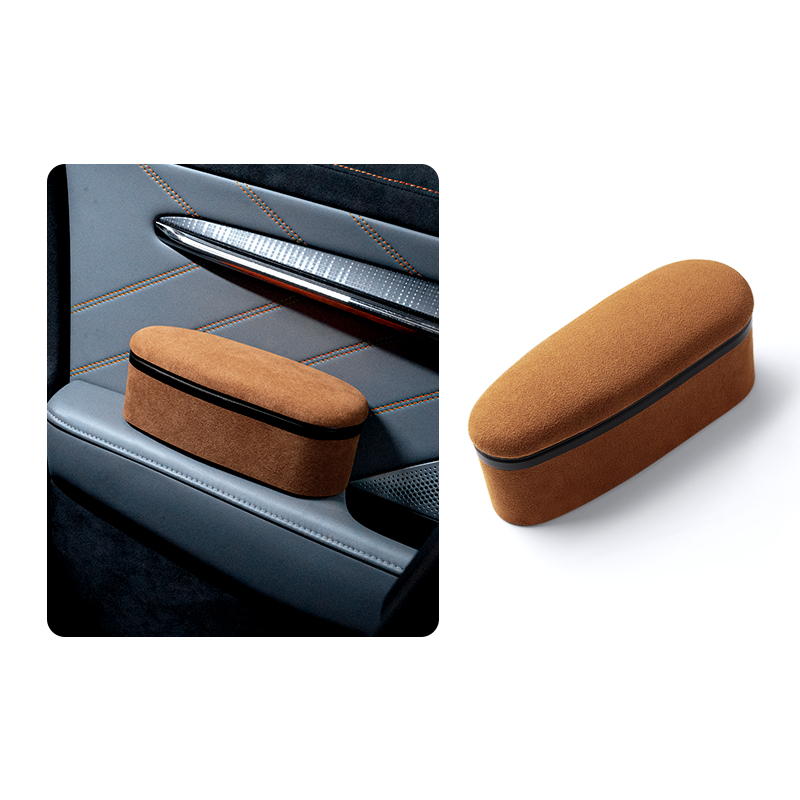 Alcantara Armrest Heightening Pad – Fits All Tesla Models