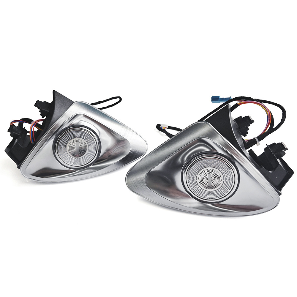 4D Rotating Tweeter LED Ambient Speakers （2 Pieces） for Tesla Model 3 (2017-2024+) / Y (2020-2024)-TESGOD