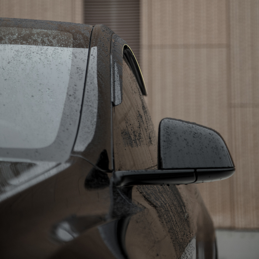 Window Rain Cover 4pcs for Tesla Model 3/Y-TESGOD