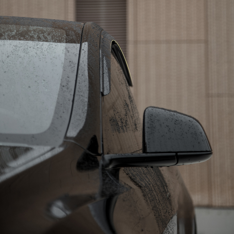 Window Rain Cover 4pcs for Tesla Model 3/Y-TESGOD