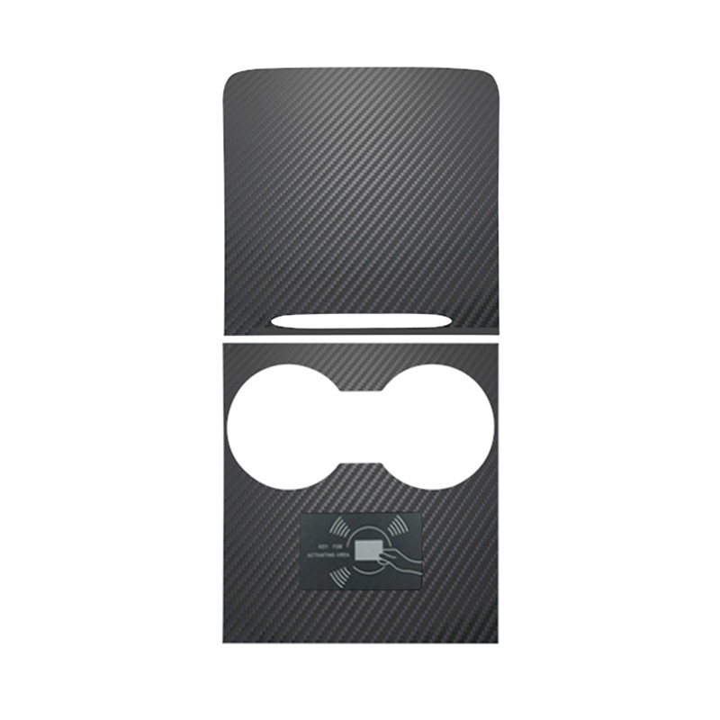 Carbon Fiber Wrap Cover for Tesla Model 3 Highland / Y Center Console-TESGOD