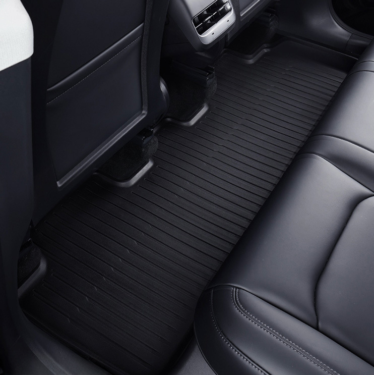 Eco-Friendly TPE All-Weather Foot Mats for Tesla Model 3-TESGOD