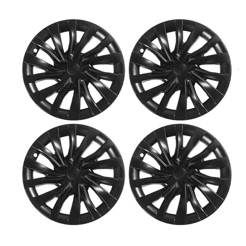 4PCS HubCap for Tesla Model 3 Highland 2024 – 18 Inch Replacement Wheel Cover-TESGOD