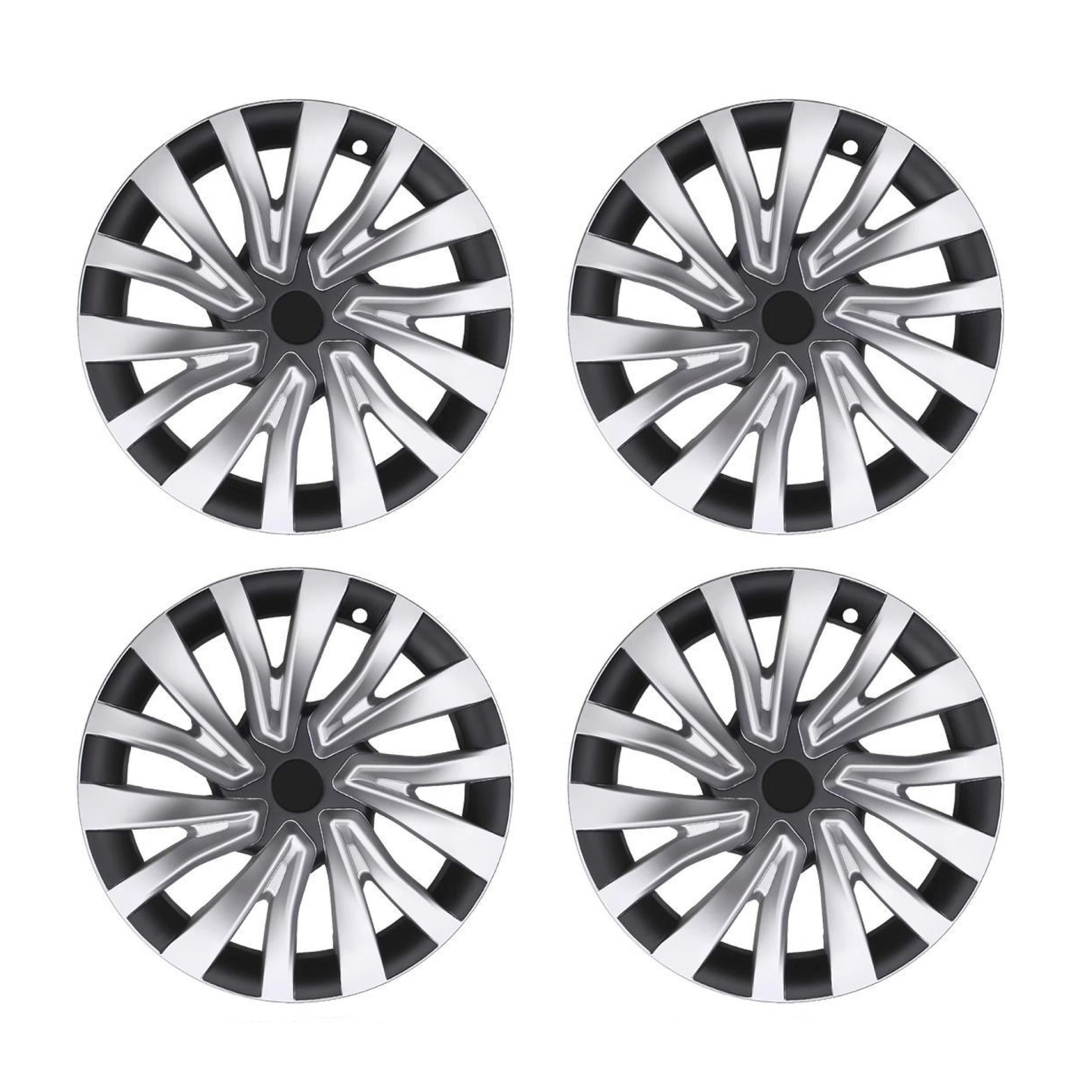 4PCS HubCap for Tesla Model 3 Highland 2024 – 18 Inch Replacement Wheel Cover-TESGOD