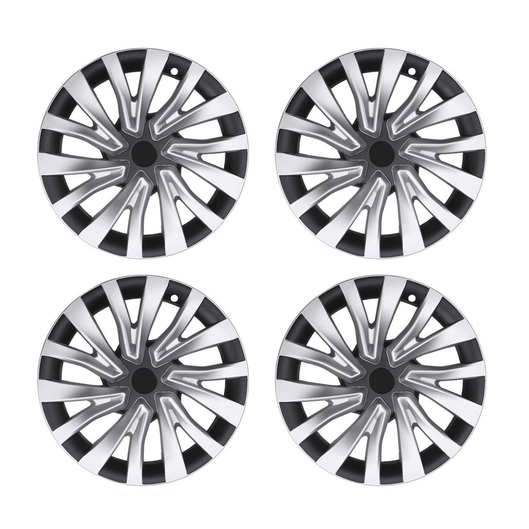 4PCS HubCap for Tesla Model 3 Highland 2024 – 18 Inch Replacement Wheel Cover-TESGOD