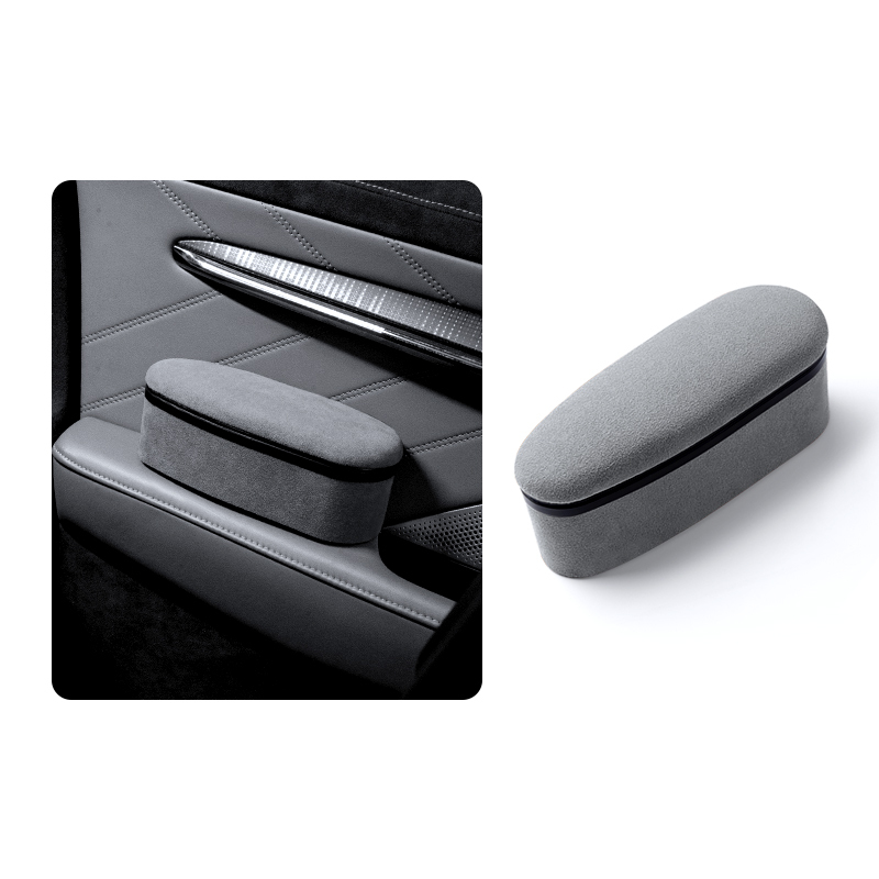 Alcantara Armrest Heightening Pad – Fits All Tesla Models