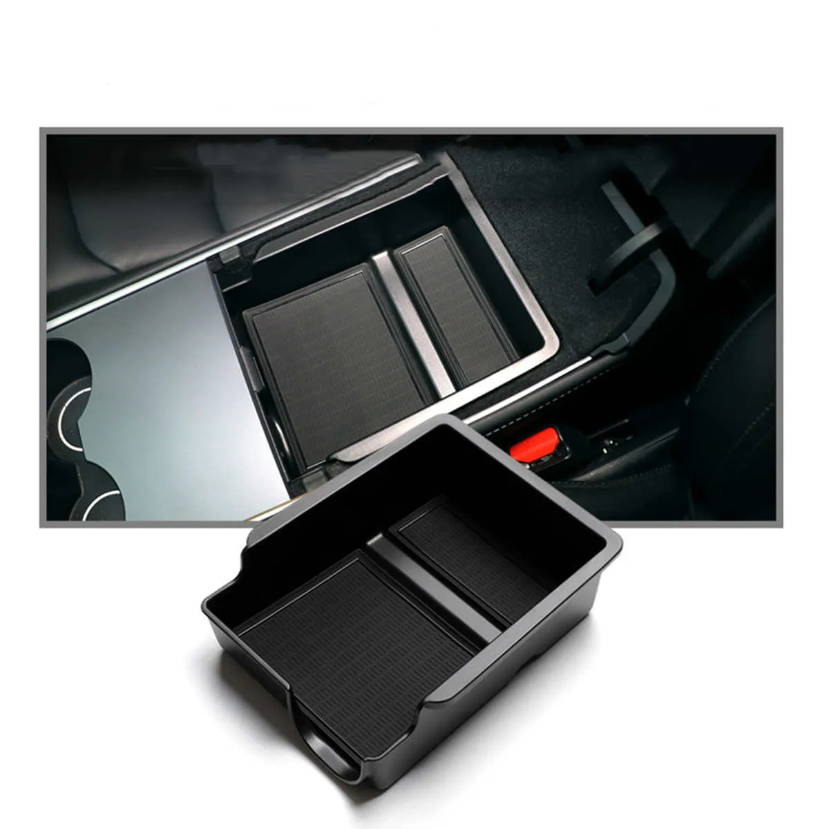 Armrest Box Storage Box For Tesla Model 3/Y-TESGOD