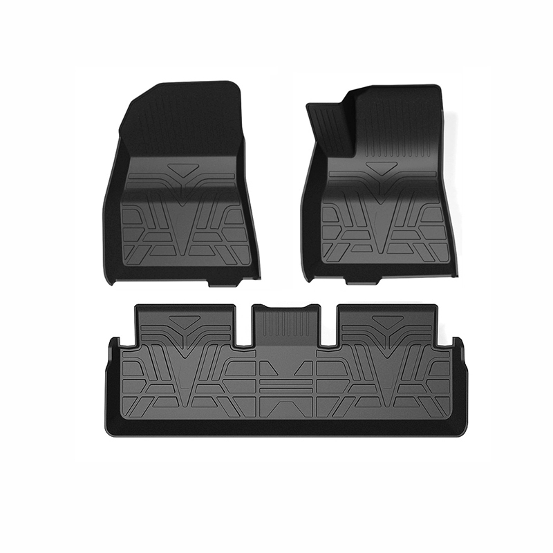 Premium TPE All-Weather Floor Mats for Tesla Model 3（2021-2023）-TESGOD