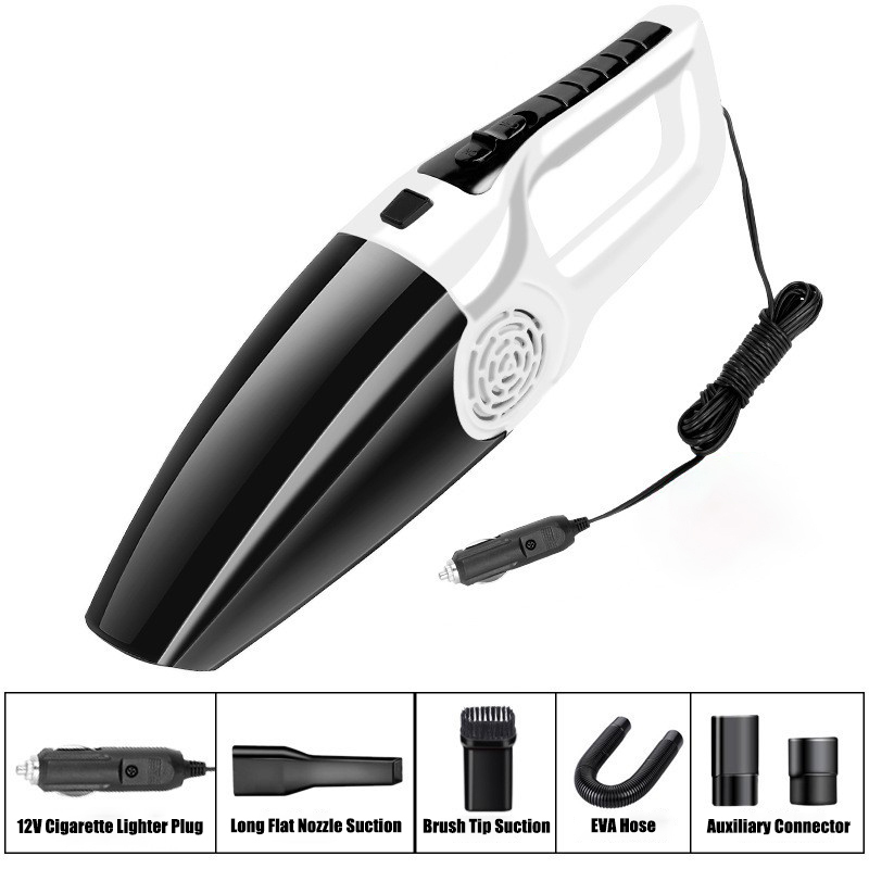 Tesla Small Portable Vacuum Cleaner for Car – Powerful Suction-TESGOD