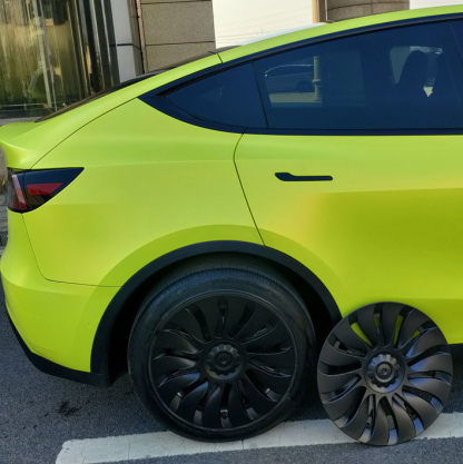 4pcs Tesla Model Y Wheel Covers for 19-Inch Wheels-TESGOD
