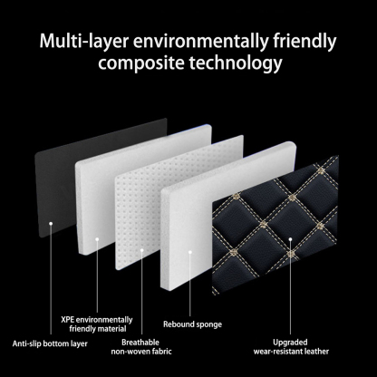Tesla Model Y Trunk Mats – Waterproof, Soundproof, Stain-Resistant-TESGOD