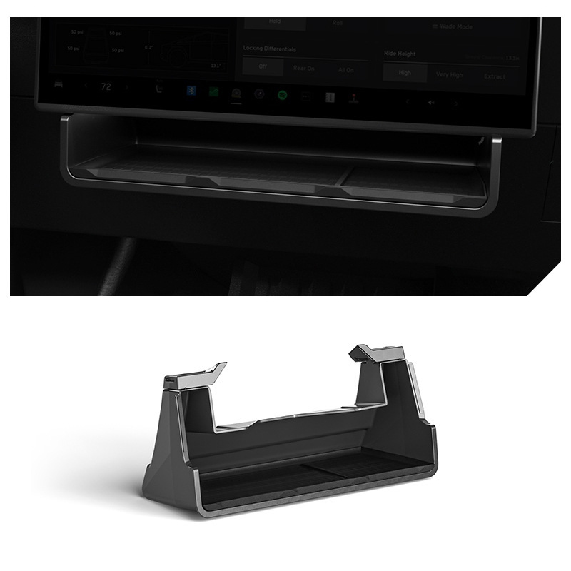 Under Screen Hidden Storage Box for Cybertruck-TESGOD